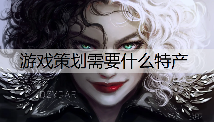 游戏策划需要什么特产